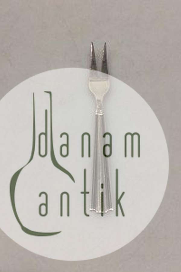 Margit Krone Sølv Pålægsgaffel