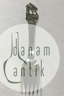 H.C. Andersen Märchen Kindergabel in Silber. Der unerschütterliche Zinnsoldat