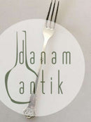 海葵花银质蛋糕叉