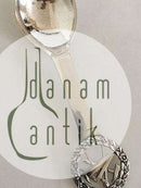 Evald Nielsen Sølvske med Håndværker Ornament