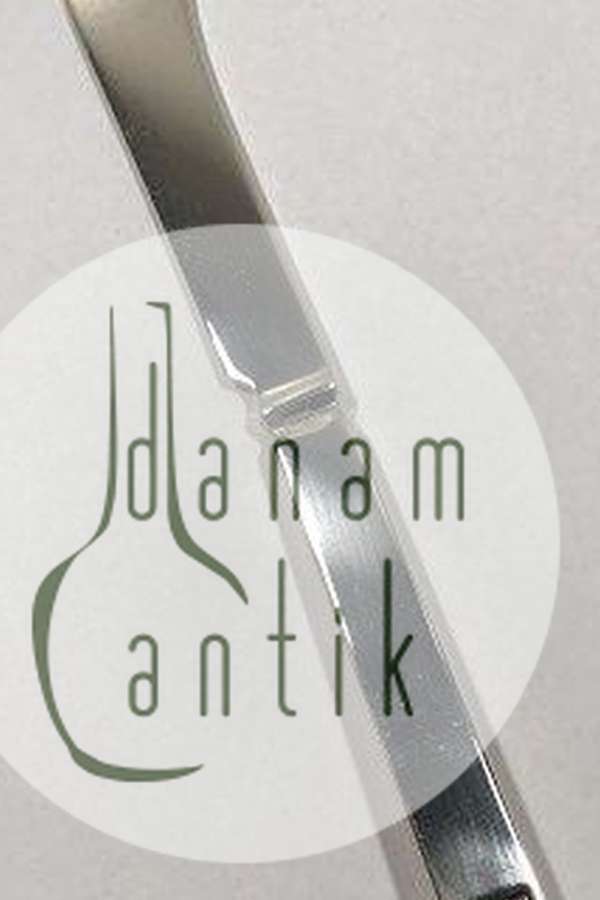 Evald Nielsen Sølv No 33 Smørkniv Helsølv