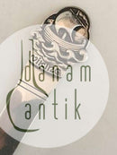 Evald Nielsen Sølv brevåbner med Viking Ornament.