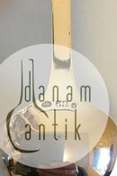 Evald Nielsen 830 Silver Soap Spoon with Ivory Handle（エバルトニールセン 830 シルバーソープスプーン アイボリーハンドル）。