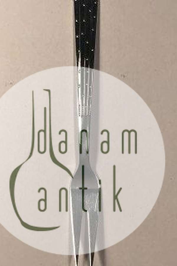 Champagne O. V. Mogensen Sølv Pålægsgaffel