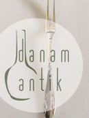 Delt Lilje Sølv Pålægsgaffel Frigast