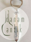 Delt Lilje Øloplukker i Sølv og Rustfrit Stål Frigast