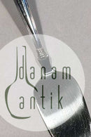 W&S Sørensen Sølv/Stål Dobbeltriflet Serveringspade