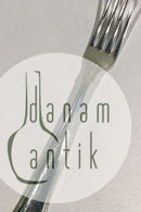 W&S Sørensen Sølv Dobbeltriflet Frokostgaffel