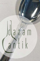 Cohr Sølv Dobbeltriflet Serveringsske Stor