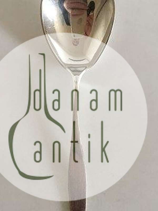 Hans Hansen Charlotte Sterling Sølv Kompot Ske