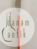 Hans Hansen Amalie Spisekniv med Orange Emalje Håndtag