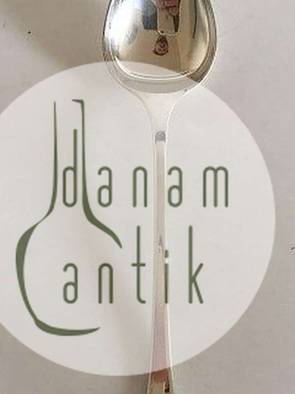 Hans Hansen Kristine Sterling Sølv Stor Serveringsske