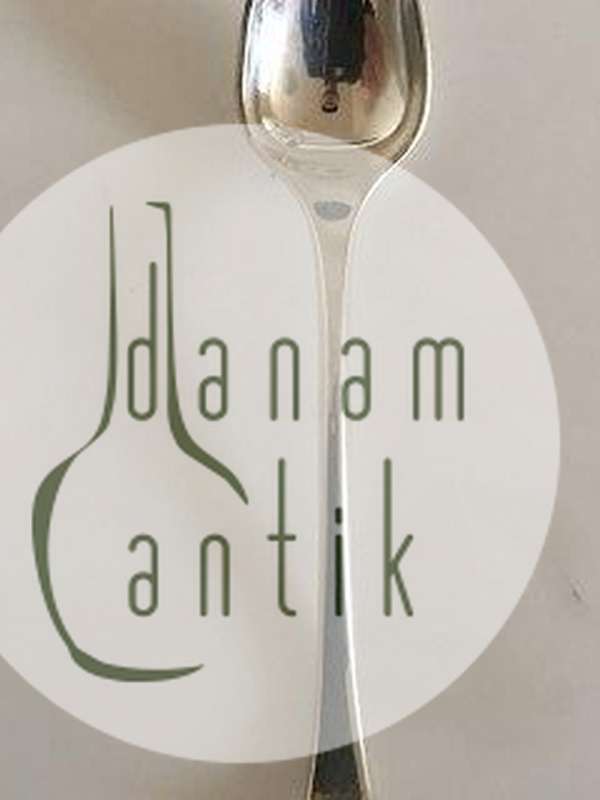 Hans Hansen Kristine Kaffeske i Sterling Sølv