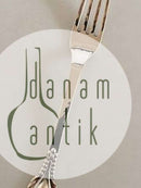 Evald Nielsen No. 3 Frokostgaffel i Sølv