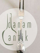 Evald Nielsen No 6 Pålægsgaffel i Sølv