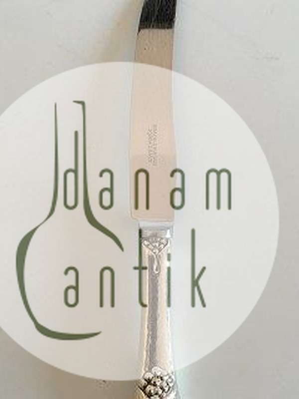 Evald Nielsen No 6 Sølv Spisekniv