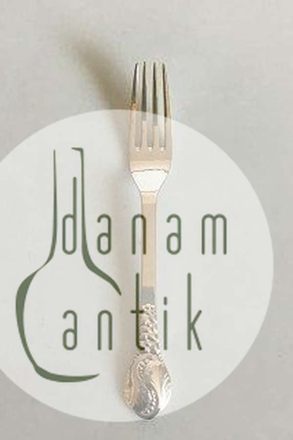 Evald Nielsen Sølv No 12 Frokostgaffel