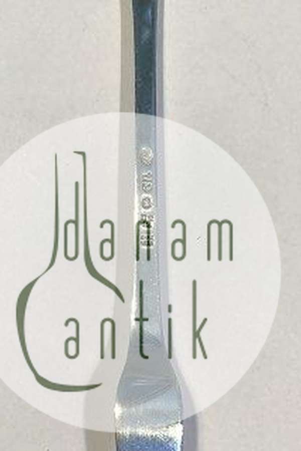 Evald Nielsen No 12 Sølv Pålægsgaffel