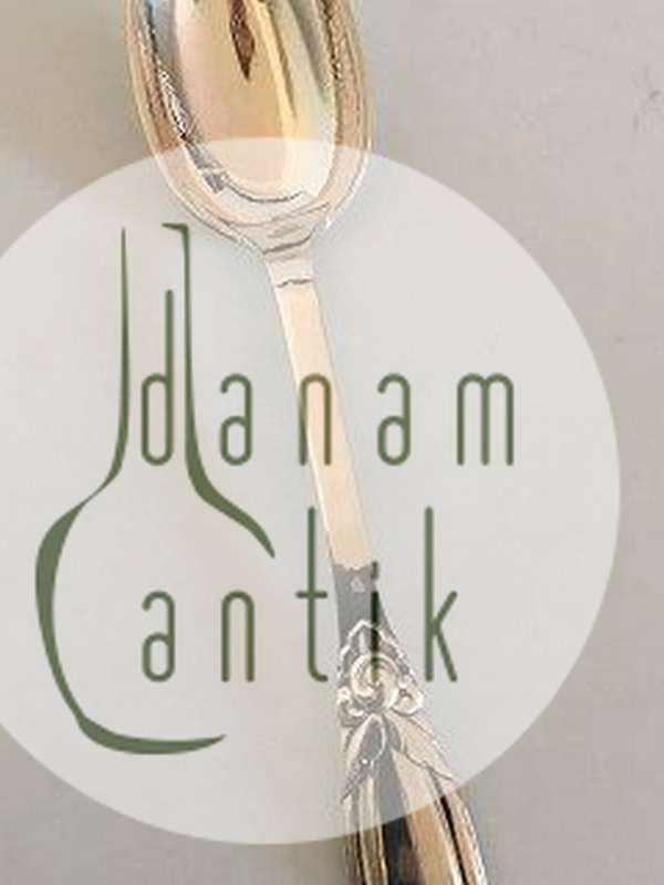 Evald Nielsen No. 16 Stor Spiseske i Sølv