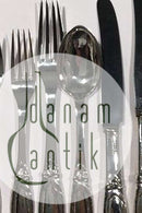 Evald Nielsen Sølv Nr 16 Bestik sæt 12 personer(72 dele)