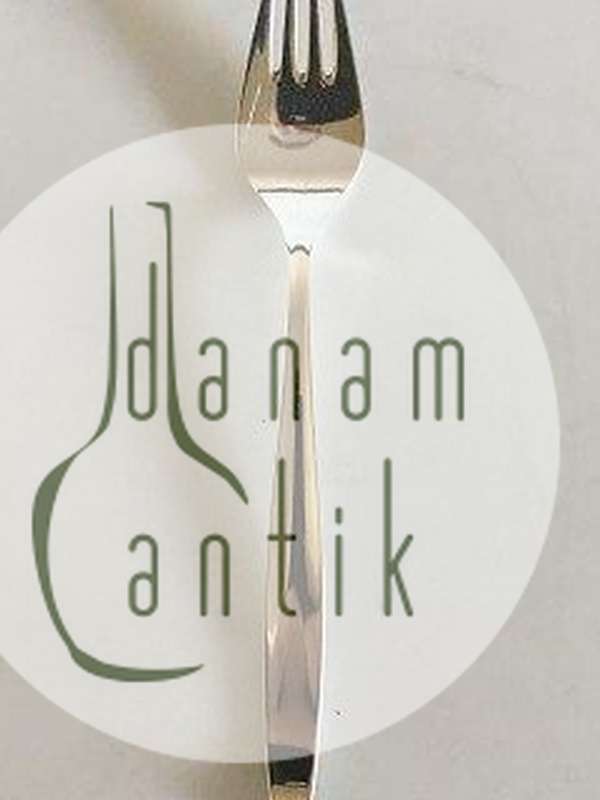 Cohr Mimosa Sterling Silber Lunchgabel