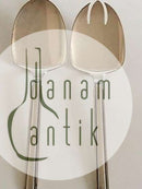 Hans Hansen Heritage Silver Nr. 18 Sterling Silber Fisch Servier-Set