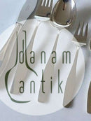 Hans Hansen Sterling Silber Charlotte Besteckset für 12 Personen. 60 Teile.