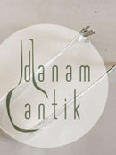 Split Lily Silber Zuckerlöffel