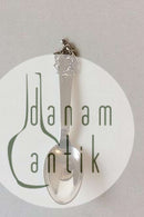 H.C. Andersen Fairy tale Child Spoon in Silver. The Tinder-Box