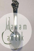 H.C. Andersen Märchenlöffel in Silber. Die Hirtin und der Schornsteinfeger