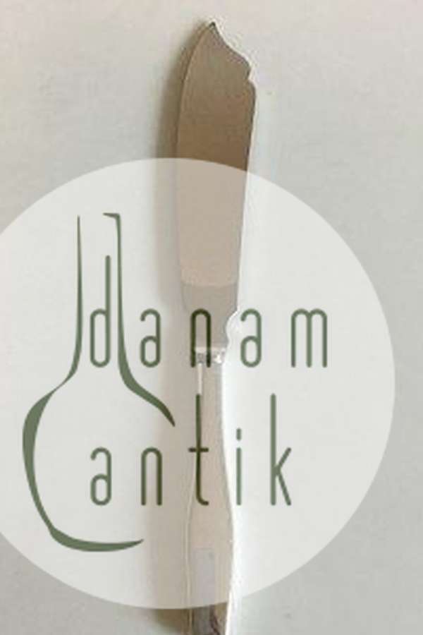 Hans Hansen Sterling Sølv og Rustfrit Stål Charlotte Lagkagekniv