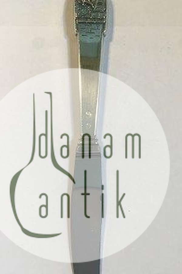 H.C. Andersen Eventyr Barnekniv i Sølv. Hyrdinden og Skorstensfejeren.