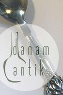 Cohr, Silber (und Stahl) "Drue" Servierlöffel