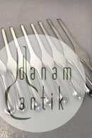 W&S Sørensen Dobbeltriflet Sølv Hummergafler Sæt (8)