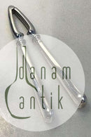 W&S Sørensen Dobbeltriflet Old Danish Silver Nutcracker