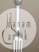 Evald Nielsen Sølv Spisegaffel No 6