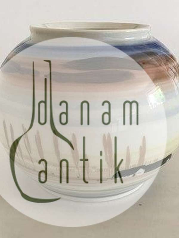 Royal Copenhagen Vase Andy CT unika vase