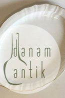 Royal Copenhagen Hvid Svejfet med takket guldkant (Stel 387 / Josephine) Ovalt serveringsfad No 1559