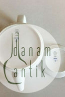 Royal Copenhagen Hvidpot Kaffekande No 6222