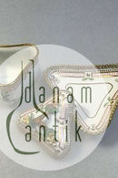 Royal Copenhagen Flora Danica 20/3575 + 20/3576 Cremekop