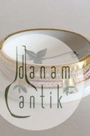 Tidlig Royal Copenhagen Flora Danica Salt Kar No 3557 fra 1870's