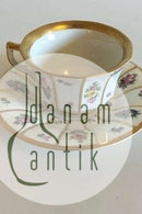 Royal Copenhagen Henriette Kaffeetasse und Untertasse Nr. 8562