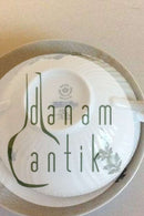 皇家哥本哈根绿花焊制的带手柄布荣杯 编号1872