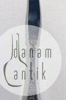 Orchidee Silber Tafelmesser Horsens Silversmith L 21,5 cm