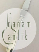 Rex silver knife with steel blade