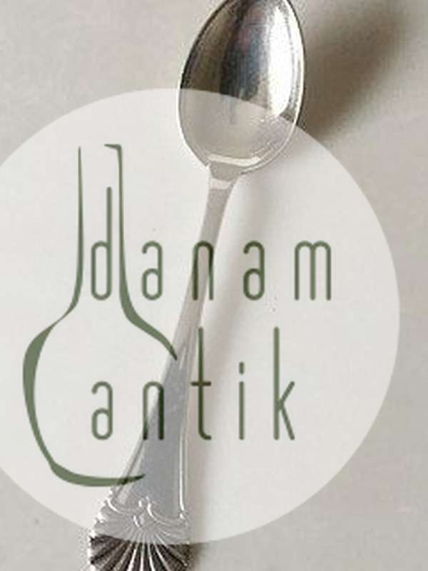 Palmet W & S Sørensen Teske / Kaffeske i Sølv