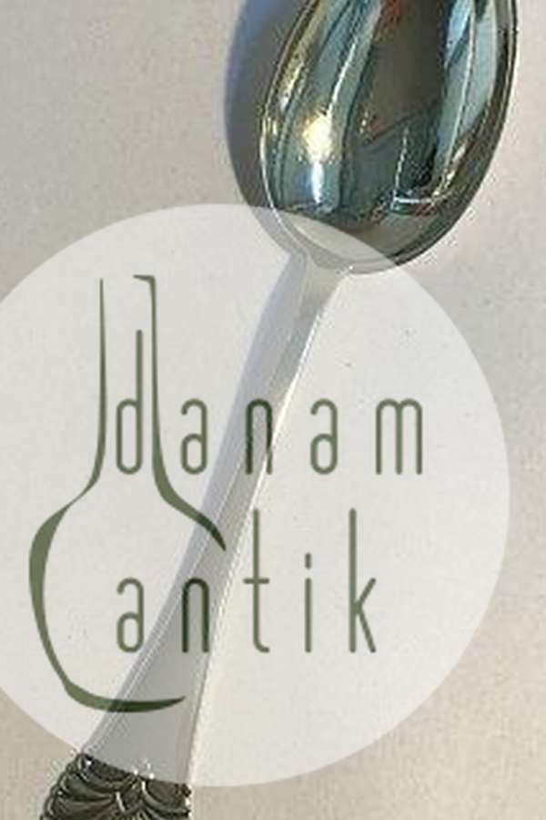 Palmet Sølv Spiseske W. & S. Sørensen