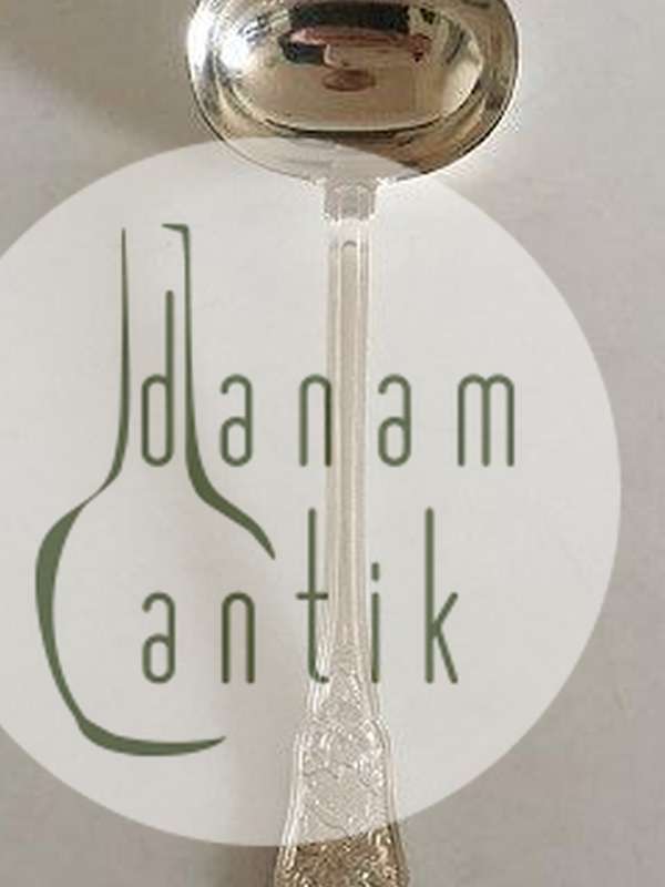 Anton Michelsen Rosenborg Sterling Sølv  Sauceske