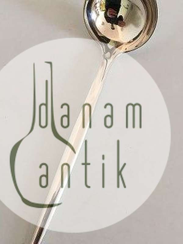 "Tulip" Anton Michelsen Sterling Sølv Sovseske