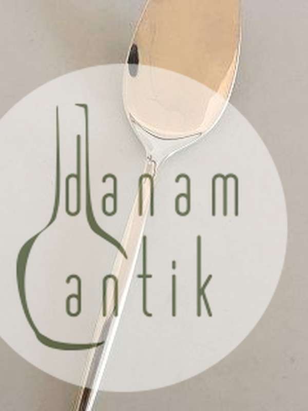 "Tulip" Anton Michelsen Sterling Sølv Serveringsspade